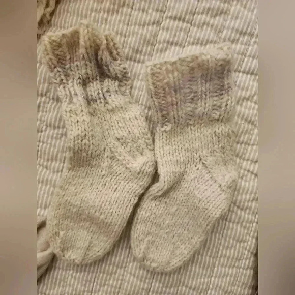 Girls wool socks bundle and tights slippers - Picture 6 of 7
